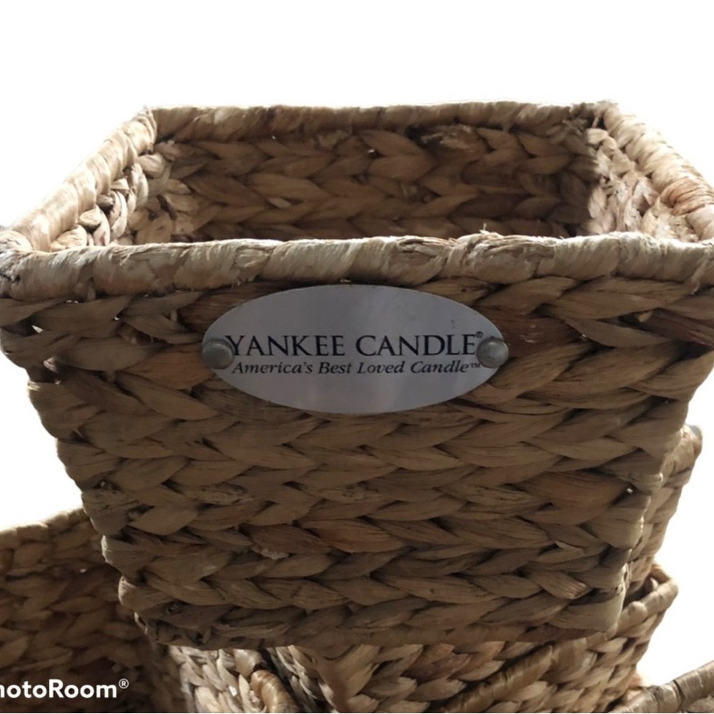 YANKEE CANDLE  Baskets-set of 6